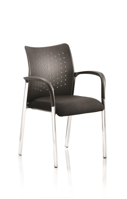 Academy Visitor Chair Black With Arms