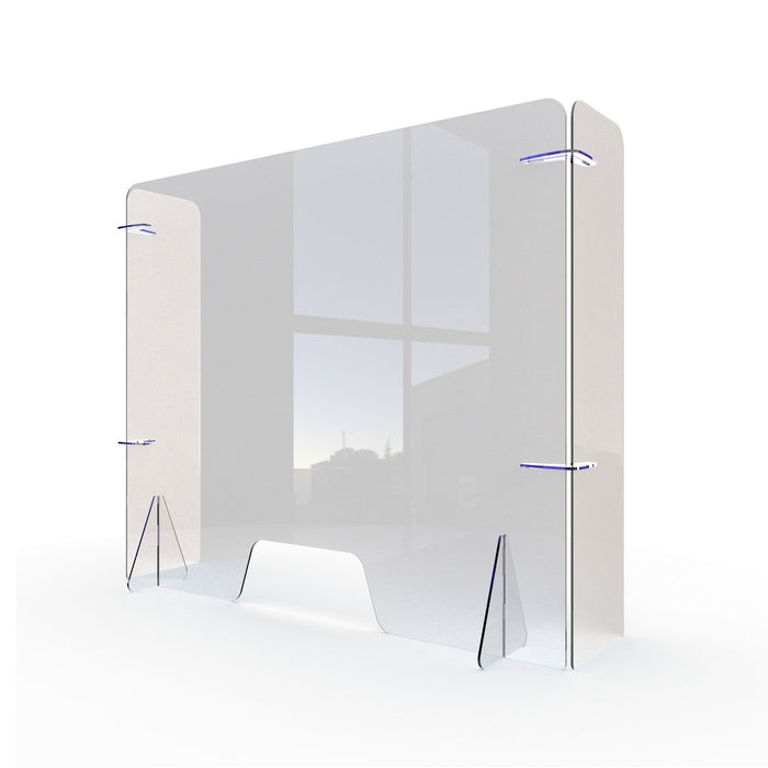 Elixir Free Standing Clear Perspex Modular Protective Screen