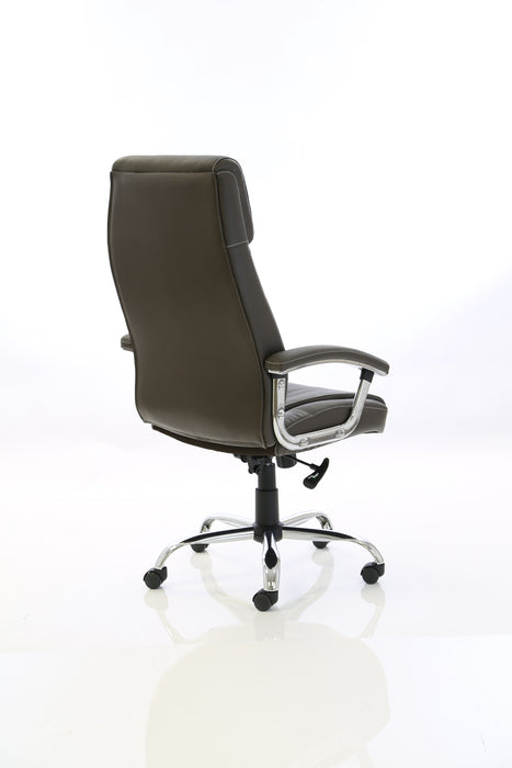 Penza Executive Brown Leather Chair