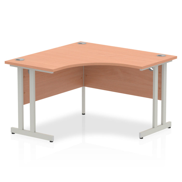 Impulse Cantilever 1200 Corner Desk Beech