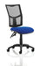 Eclipse Plus II Lever Task Operator Chair Mesh Back With Blue Seat