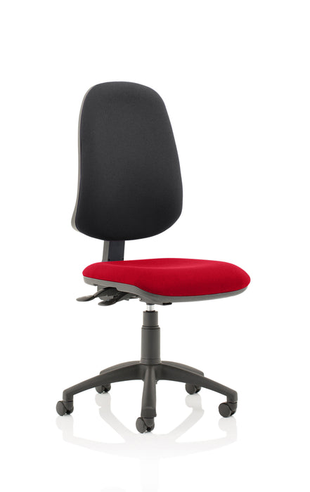 Eclipse Plus XL Lever Task Operator Chair Bespoke Colour Seat Bergamot Cherry