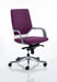 Xenon Executive White Shell Medium Back Bespoke Colour Tansy Purple