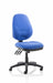 Eclipse Plus XL Lever Task Operator Chair Blue Without Arms