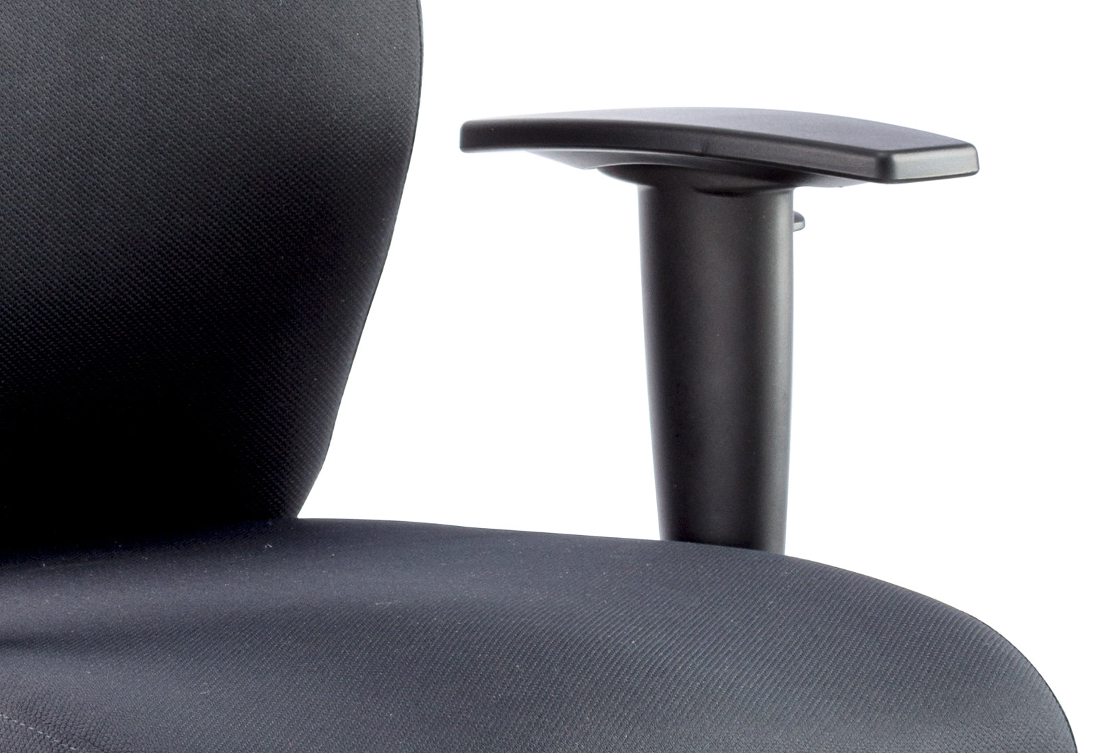 Onyx Ergo Posture Chair Black Fabric With Headrest With Arms