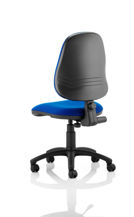 Eclipse Plus I Lever Task Operator Chair Blue Without Arms