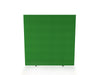 Impulse Plus Free Standing Floor Screen Palm Green Fabric Light Grey Edges