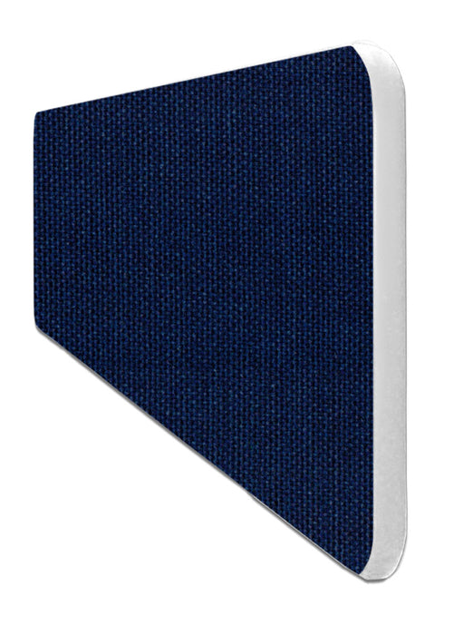 Impulse Plus Rectangular Desktop Screen with Rounded Corners Royal Blue Fabric