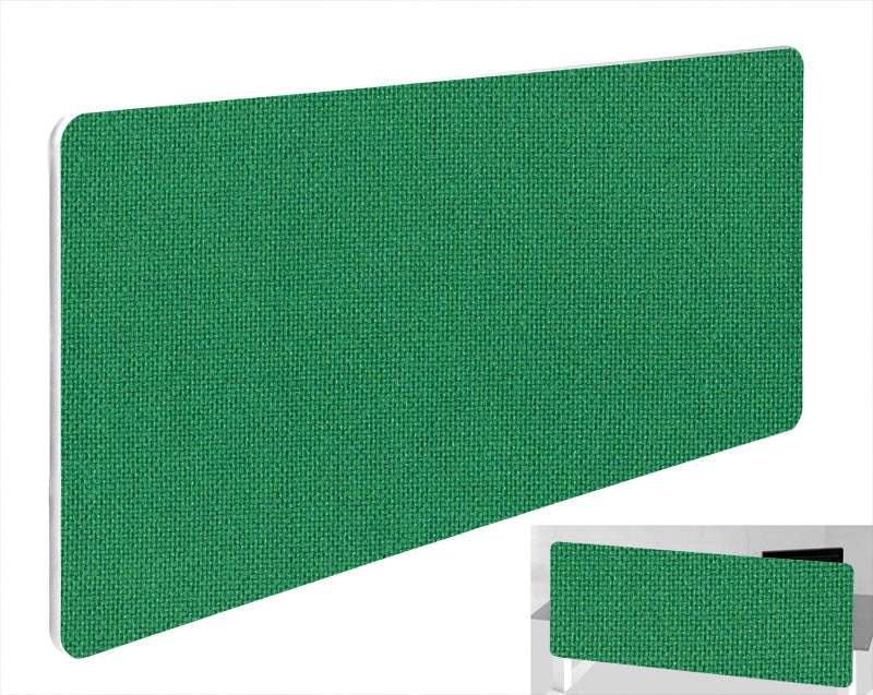 Impulse Plus Rectangular Backdrop Screen with Rounded Corners Palm Green Fabric