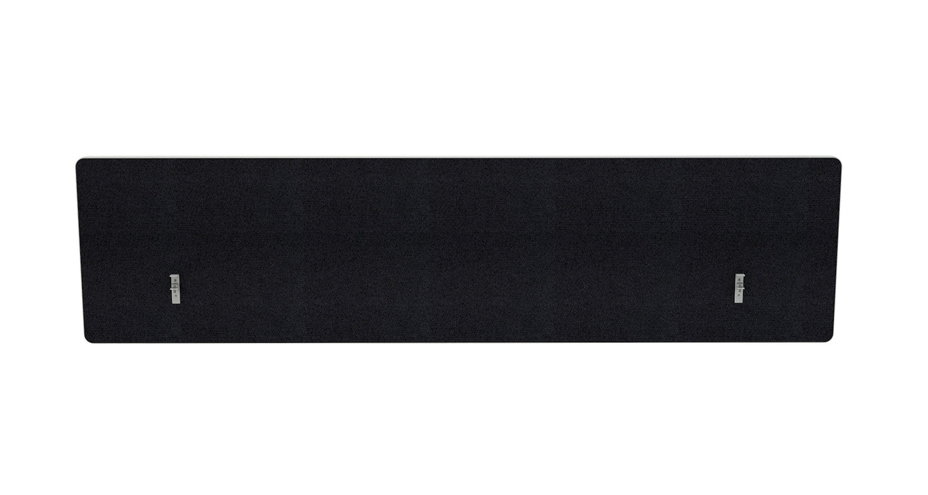Impulse Plus Rectangular Backdrop Screen with Rounded Corners Black Fabric