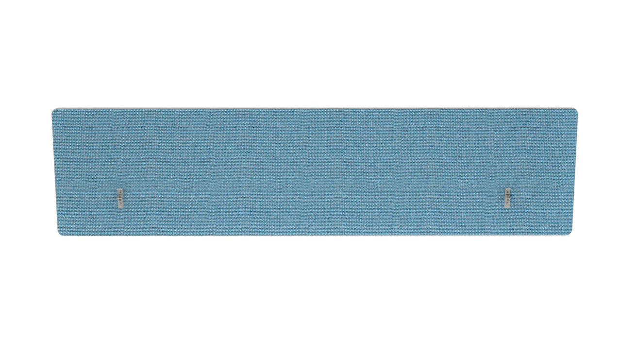 Impulse Plus Rectangular Backdrop Screen with Rounded Corners Sky Blue Fabric