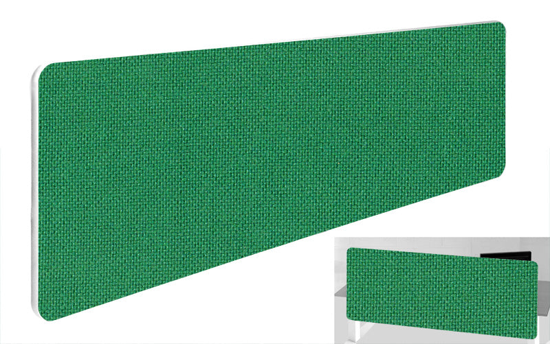 Impulse Plus Rectangular Backdrop Screen with Rounded Corners Palm Green Fabric